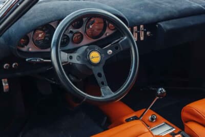 44万ユーロ(邦貨換算約8360万円)で落札された「ディーノ 246GT」(C)Courtesy of Broad Arrow