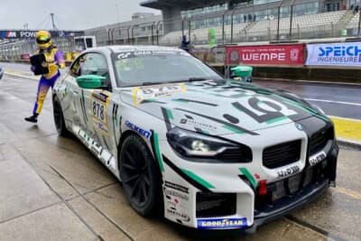 新型BMW M2 CSカップカーも何台か参戦していました。日本のサーキットでの活躍も見ものですね