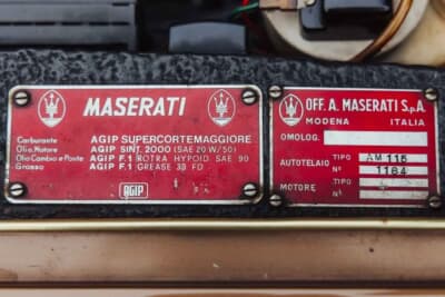 11万2750ユーロ（約1860万3750円）で落札されたマセラティ「ギブリ」（C）Courtesy of Broad Arrow