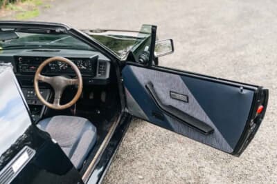 6750ポンド（邦貨換算約142万4250円）で落札された「ベルトーネ X1/9」（C）Iconicauctioneers