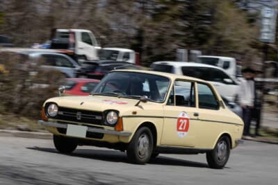 スバル ff-1 1300Gスポーツ：35回目を迎えた本大会。2日目に行われたヒルクライムで、辻下さんの駆るマシンが激走を見せた