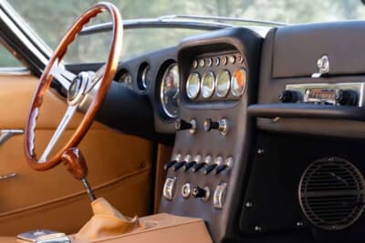 エスティメートは50万~60万ドル(邦貨換算約8000万~9600万円)だったが惜しくも流札となったランボルギーニ「400GT インテリム」(C)Courtesy of Broad Arrow