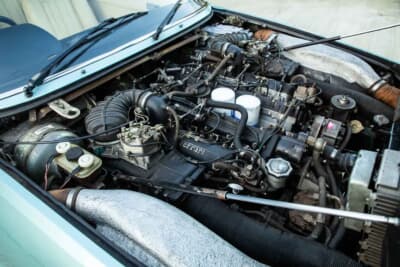 買い手がつかず流札（NOT SOLD）となったフェラーリ「400i」（C）Iconicauctioneers