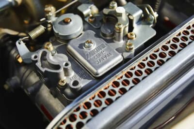 10万6400ドル（邦貨換算約1692万円）で落札されたダットサン「2000スポーツ」（C）Courtesy of Broad Arrow