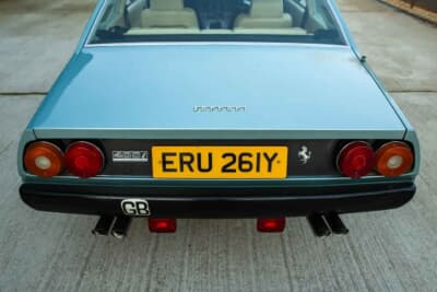 買い手がつかず流札（NOT SOLD）となったフェラーリ「400i」（C）Iconicauctioneers