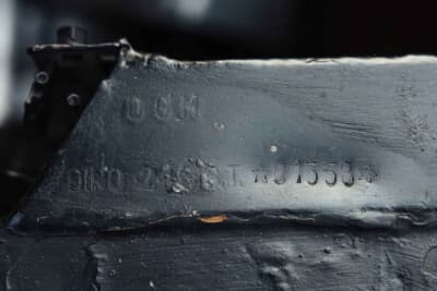 44万ユーロ(邦貨換算約8360万円)で落札された「ディーノ 246GT」(C)Courtesy of Broad Arrow