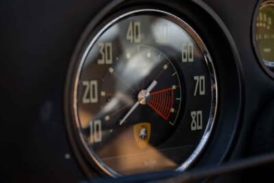 エスティメートは50万~60万ドル(邦貨換算約8000万~9600万円)だったが惜しくも流札となったランボルギーニ「400GT インテリム」(C)Courtesy of Broad Arrow