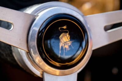 エスティメートは50万~60万ドル(邦貨換算約8000万~9600万円)だったが惜しくも流札となったランボルギーニ「400GT インテリム」(C)Courtesy of Broad Arrow