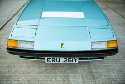 買い手がつかず流札（NOT SOLD）となったフェラーリ「400i」（C）Iconicauctioneers