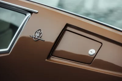 11万2750ユーロ（約1860万3750円）で落札されたマセラティ「ギブリ」（C）Courtesy of Broad Arrow