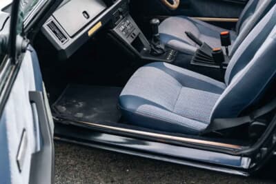 6750ポンド（邦貨換算約142万4250円）で落札された「ベルトーネ X1/9」（C）Iconicauctioneers