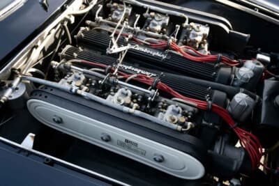 エスティメートは50万~60万ドル(邦貨換算約8000万~9600万円)だったが惜しくも流札となったランボルギーニ「400GT インテリム」(C)Courtesy of Broad Arrow