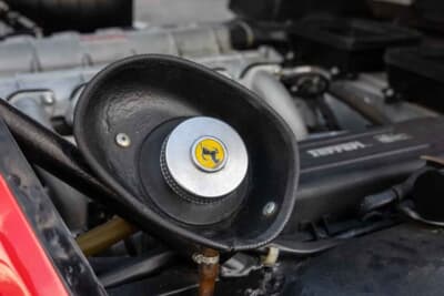 買い手がつかず流札（NOT SOLD）となったフェラーリ「512BBi」（C）Courtesy of Broad Arrow