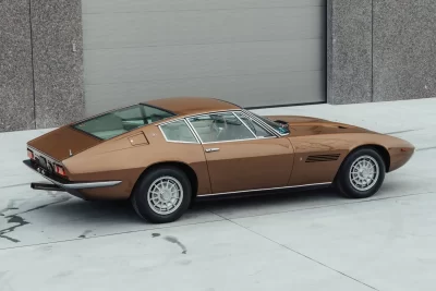 11万2750ユーロ（約1860万3750円）で落札されたマセラティ「ギブリ」（C）Courtesy of Broad Arrow