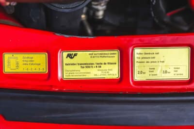 47万2500ドル（邦貨換算約7560万円）で落札されたRUF「BTR」（C）Courtesy of Broad Arrow