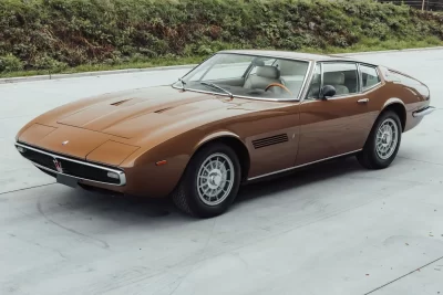 11万2750ユーロ（約1860万3750円）で落札されたマセラティ「ギブリ」（C）Courtesy of Broad Arrow