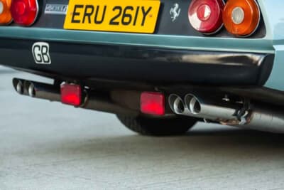 買い手がつかず流札（NOT SOLD）となったフェラーリ「400i」（C）Iconicauctioneers