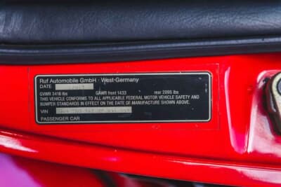 47万2500ドル（邦貨換算約7560万円）で落札されたRUF「BTR」（C）Courtesy of Broad Arrow