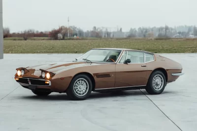 11万2750ユーロ（約1860万3750円）で落札されたマセラティ「ギブリ」（C）Courtesy of Broad Arrow