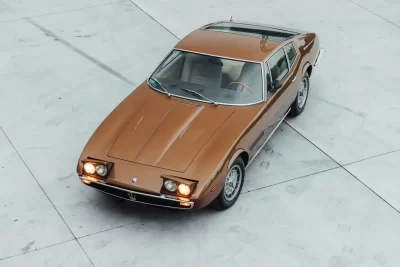 11万2750ユーロ（約1860万3750円）で落札されたマセラティ「ギブリ」（C）Courtesy of Broad Arrow