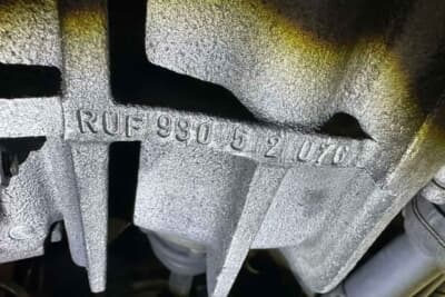 47万2500ドル（邦貨換算約7560万円）で落札されたRUF「BTR」（C）Courtesy of Broad Arrow