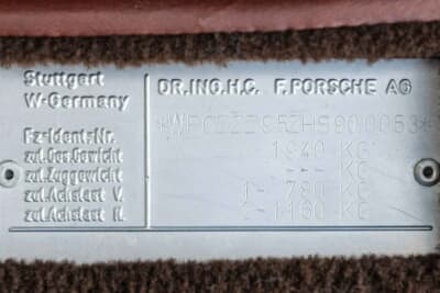 流札後、個別販売（Sold After Auction）にて販売成立したポルシェ「959SC リイマジンド by カネパ」（C）Courtesy of Broad Arrow