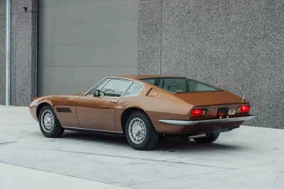 11万2750ユーロ（約1860万3750円）で落札されたマセラティ「ギブリ」（C）Courtesy of Broad Arrow