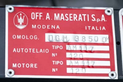 12万8000ドル(邦貨換算約2035万円)で落札された「マセラティ ボーラ」(C)Courtesy of Broad Arrow