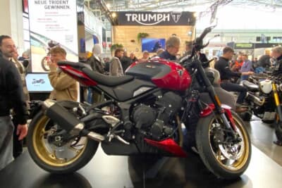 Triumphのバイクも人気ですがお高い…。私の自宅近所のTriumphは2店舗が相次いでなくなりました