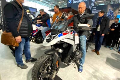 案内してくれたBMW Motorradのマッテオさんによると、このR1300 GSがドイツで最も人気があるそうです