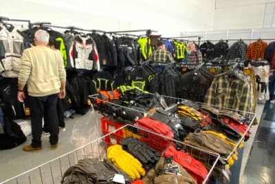 ドイツのバイカーの方々はチェック柄がお好き？