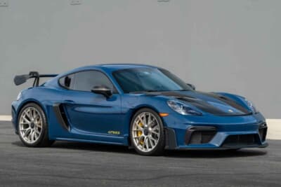 24万800ドル（邦貨換算約3756万円）で落札されたポルシェ 718ケイマン GT4 RS（C）Courtesy of Broad Arrow