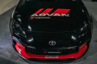 トヨタ GR86:MAX ORIDOのフロントリップスポイラーを装着してシンプルにまとめられたフロントセクション