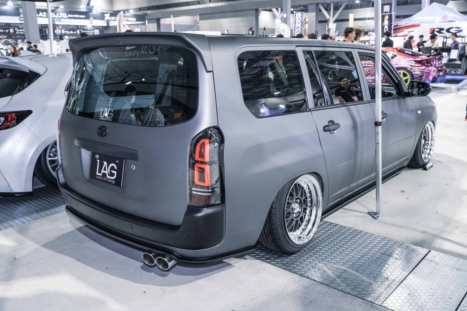 Toyota Probox Goes Low: LAGNA's Retro-Modern Custom is a Hit!