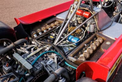 433万6250ユーロ（邦貨換算約8億654万円）で落札された「フェラーリ 312T3」（C）Courtesy of RM Sotheby's