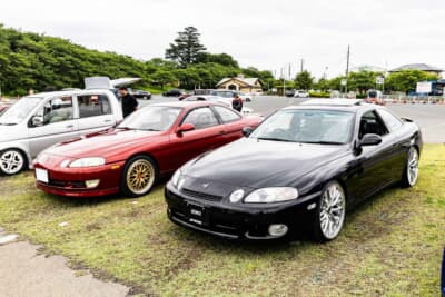 トヨタ ソアラ：当時一世を風靡した高級パーソナルクーペも美しい状態で参加した