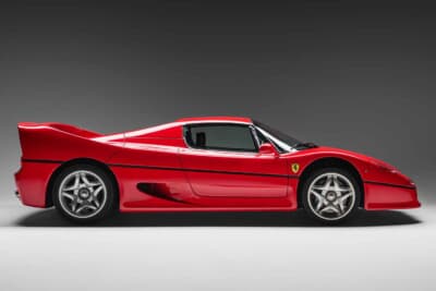 759万8750ユーロ（邦貨換算約13億9315万円）で落札されたフェラーリ「F50」（C）Courtesy of RM Sotheby's