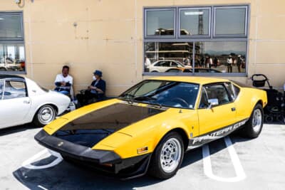 デ トマソ パンテーラGTS：スーパーカーブームを牽引した名車も元気に姿を見せた