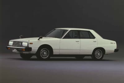 日産スカイライン 280D GT （C210型）：5代目ジャパンに設定されたディーゼルGTグレード。自然吸気2.8LのLD28エンジンを搭載し、「よく走る、いいクルマだった」と櫻井氏は振り返る