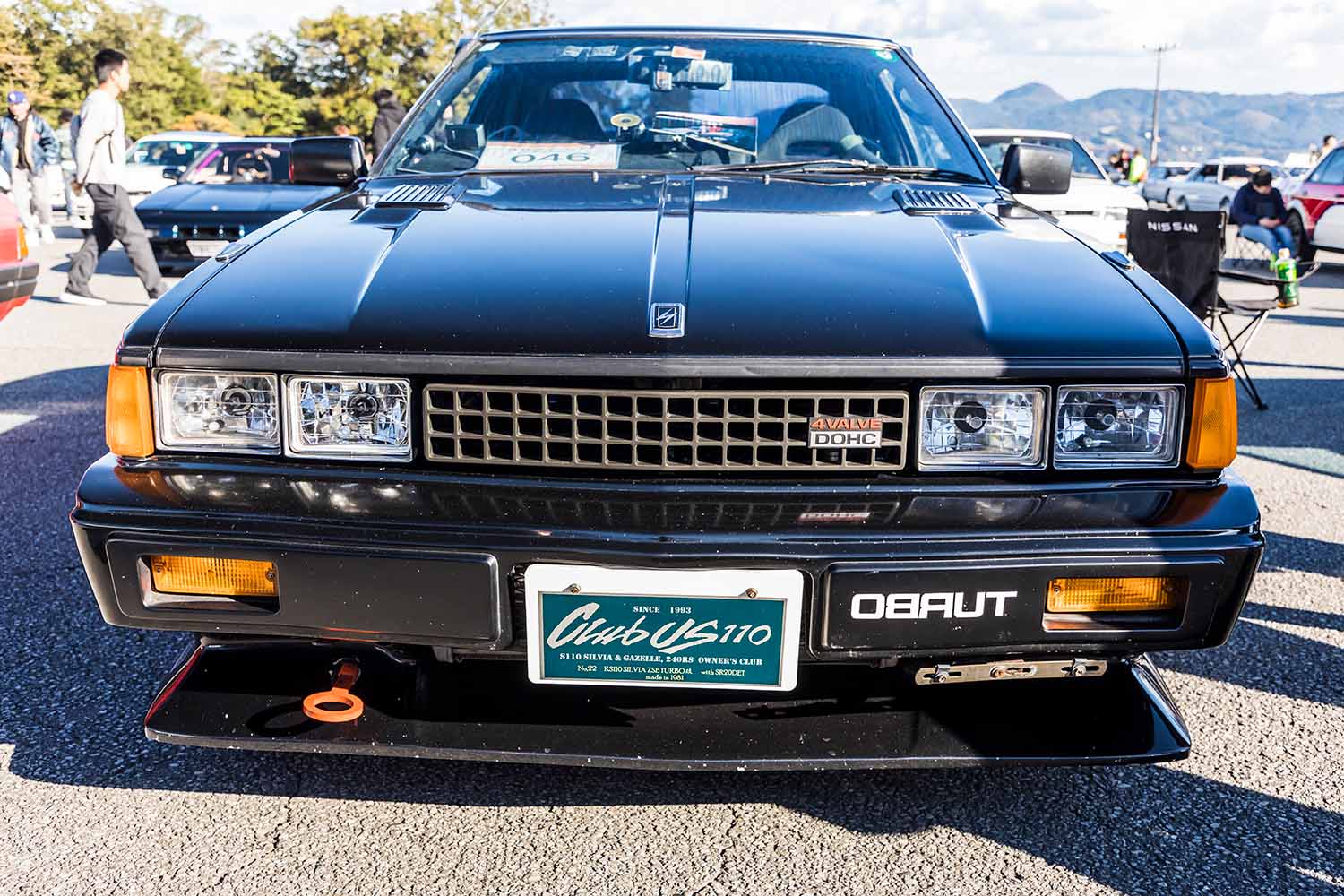 北米仕様に仕立てた日産「S110 シルビアハッチバック」はSR20DETに換装