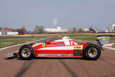 433万6250ユーロ（邦貨換算約8億654万円）で落札された「フェラーリ 312T3」（C）Courtesy of RM Sotheby's
