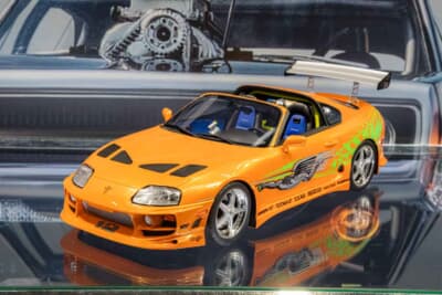 トヨタ スープラ(1/12スケール):レジンモデルで劇中車の凄みを完全再現した大迫力の1台