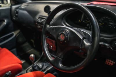 ホンダ インテグラ タイプR(DC2):インテリアはオリジナルの状態を維持している