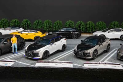 レクサス RZ F SPORT(1/43スケール):未発売の最新モデルもいち早くミニカーで手に入る