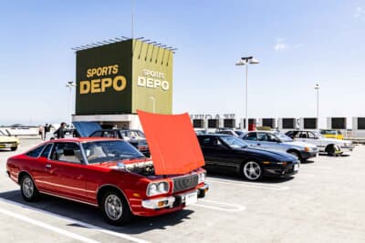 2000年までのモデルが対象となり、参加車の年式も幅広い