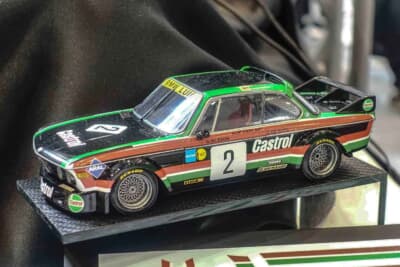 ビーマックス BMW 3.0CSL:プラッツが扱うビーマックスから新製品として登場した、ニュルブルクリンクウィナーだ。1/24スケールで精密に再現されたこだわりのモデルだ