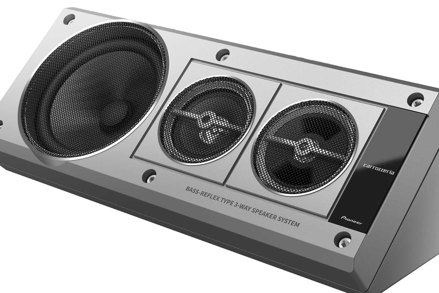 carrozzeria 据置型スピーカー シルバー 80年代の憧れを現代の音質で！ カロッツェリアの新作スピーカーTS-X40