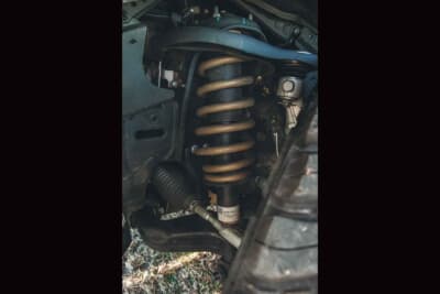 トヨタ ランドクルーザー250：グースファムと共同開発したリフトアップコイルを装着する