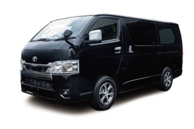 トヨタ ハイエース スーパーGL:ベース車はダークプライムII。通常モデルへの変更にも対応