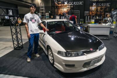 ホンダ インテグラ タイプR(DC2):とよちゃんさんとインテグラタイプR。彼のレストアライフはまだまだ続く